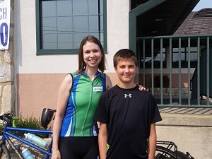Jen & James- bike ride for arthritis