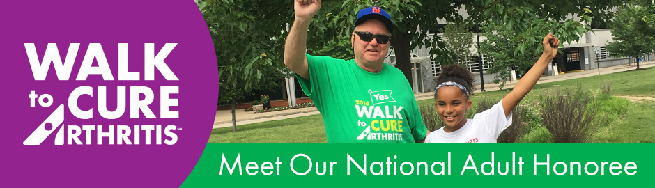 Walk to Cure Arthritis National Adult Honoree 2017